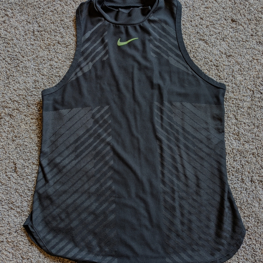 Nike Charcoal Sleeveless Training Top